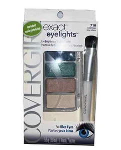 CoverGirl Exact Eyelights Eye Shadow 710 RADIANT BLUES, pack imperfect sealed - Picture 1 of 1