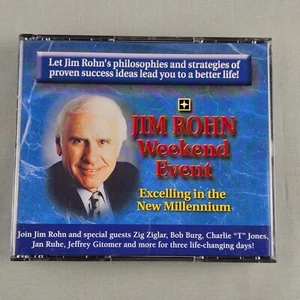 Jim Rohn - Weekend Event: Excelling In The New Millennium DVD 4 Disc Set - Picture 1 of 2