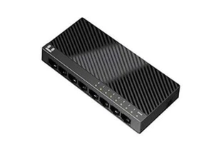 ST3108C 8 Port 10/100Mbps Fast Ethernet Switch | Desktop Ethernet Splitter, - Picture 1 of 8
