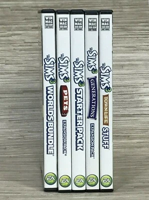 The Sims 3 PC Game Lot with 7 Expansions Win/Mac DVD-ROM Software EA - Image 1 of 4