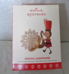 2017 Hallmark - Soulful Saxophone Ornament - Picture 1 of 1