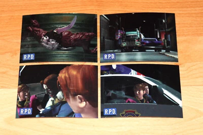 1998 Resident Evil 1 2 3  Wildstorm Trading Card Capcom Leon L12 L13 L14 L17 - Image 1 of 4