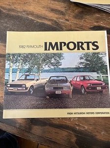 1982 Plymouth Imports Sales Brochure from Mitsubishi Motors - Vintage - Picture 1 of 4