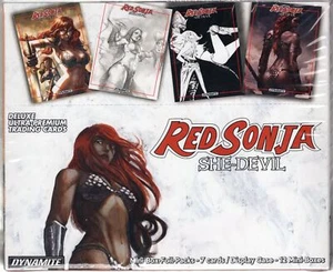 Red Sonja She Devil Factory Sealed Hobby Box [Enthält 12 Mini Boxen] - Bild 1 von 1