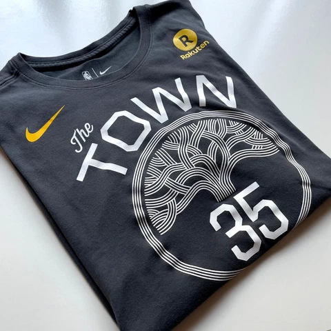 Golden State Warriors - Durant #35 - L - The Nike Tee, Dri-Fit T Shirt - NBA Cover