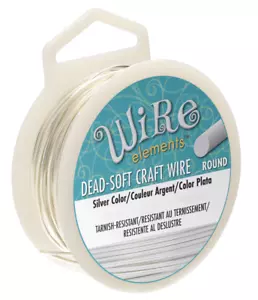 Silver BeadSmith 16, 18, 20, 22, 24, 26, 28 Gauge Craft Wire by Wire Elements - Picture 1 of 3
