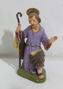 84280 Pastorello Presepe - statuina in plastica - San Giuseppe - Picture 1 of 5