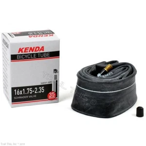 Kenda 16" x 1.75 2.125 2.35" Schrader Valve Inner Tube for Kids Bike / Stroller - Picture 1 of 3