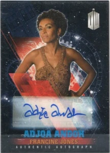 ADJOA ANDOH Autograph trading card- DOCTOR WHO Timeless #22/50 (2016) - Picture 1 of 2