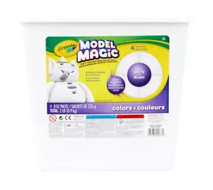 Model Magic White Modeling Clay Alternative Air Dry Kids Arts & Crafts Bulk C... - Picture 1 of 7