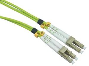 Multimode OM5 50/125µm Lc-Lc Duplex Fibre Optique Brassage Câble, 5m - PSG92113 - Photo 1/1