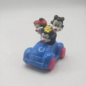 1998 Animaniacs Hardees Kids Meal Toy Yakko Wakko Dot Car Vehicle 