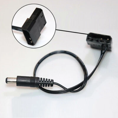 4Pin Stecker IDE Molex auf 12V 5,5 mm x 2,1mm DC Stecker Stecker Netzteil Kabel - Bild 1 von 4