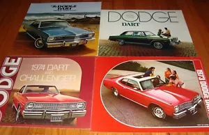 Lotto 4 brochure vendita Dodge Dart 1973 1974 1975 1976 originali catalogo - Foto 1 di 1