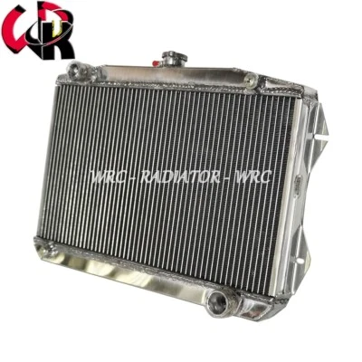 Radiador de 2 filas apto para 1965-1968 1966 67 Sunbeam Alpine Series V 1,7 L I4 MT aluminio Foto 1 de 4