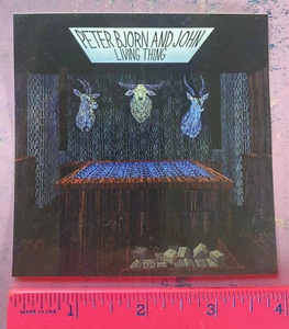 Peter Bjorn and John Living Thing Promotional Sticker - 2009 - Star Time INTL - Picture 1 of 5