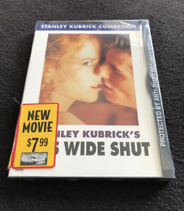 Eyes Wide Shut Dvd New Sealed Hollywood Video Label Vintage Kubrick Kidman