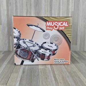 Mini juego de batería de jazz 20,5"" X 24"" plástico color grano - Imagen 1 de 12