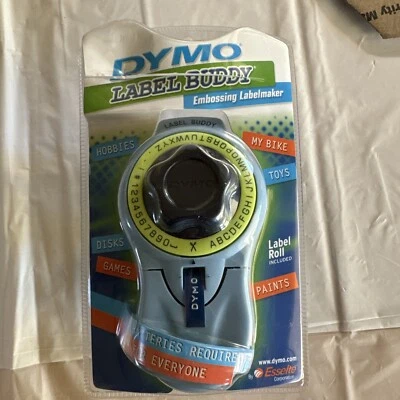 DYMO Label Buddy Embossing Labelmaker Labeling with 3/8" Label Roll Included - Image 1 of 3
