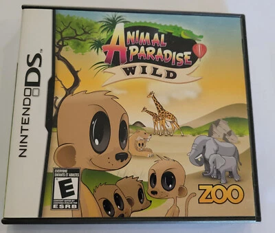 Animal Paradise Wild (Nintendo DS, 2009) Complete and Tested - Image 1 of 3