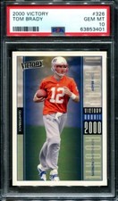 2000 Upper Deck Victory Tom Brady #326 Rookie RC PSA 10 