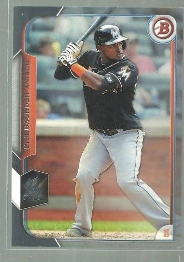  2015 Bowman Silver #60 Adeiny Hechavarria 253/499 (ref40397) - Image 1 of 1