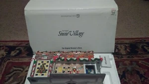 Department 56 Snow Village The Original Bronners Bronner’s Store 2006 - Picture 1 of 3