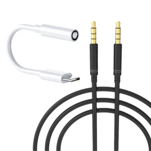 Special 3.5mm Type C Audio Adapter Cable For Motorola Moto Z Force Droid XT1650M - Picture 1 of 1