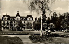 Badenweiler alte Ansichtskarte ~1950/60 Partie beim Hotel Römerbad ungelaufen