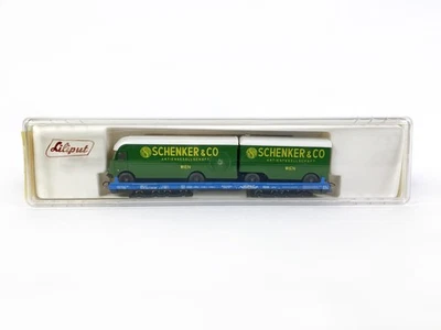 Lot 2511037 Wiking MBL 312 Möbelzug Schenker + Liliput 20052 Waggon + OVP, 1970 - Bild 1 von 4