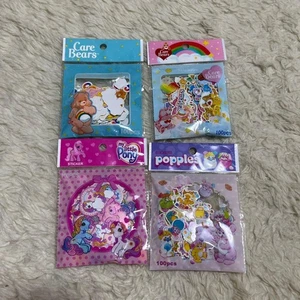 Care Bears My Little Pony Popples Sticker Set - Bild 1 von 5