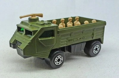 Portapersonal Matchbox Superfast MB54 con ruedas de tablero de puntos CROMADAS Foto 1 de 2