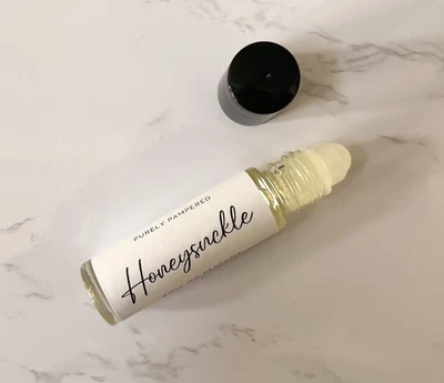 Aceite Perfume Madreselva Roll on Botella 10 ml Fragancia Floral Fuerte Foto 1 de 4