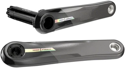 SRAM Force AXS D2 165mm Crank Arm Assembly 8-Bolt Direct Mount DUB Gloss Carbon - Image 1 of 4