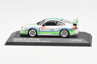 400086757 Porsche 911 996 GT3 Cup n57 Martin Snow IMSA GT3 Challange 2008 Minich - Immagine 1 di 4