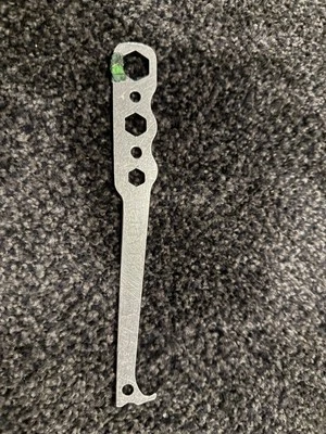 LLAVE/LLAVE/HERRAMIENTA DE TUERCA DE ESCALADA DE ROCA ALTA DE COLECCIÓN GRIVEL/ESCALADA J1 Foto 1 de 4