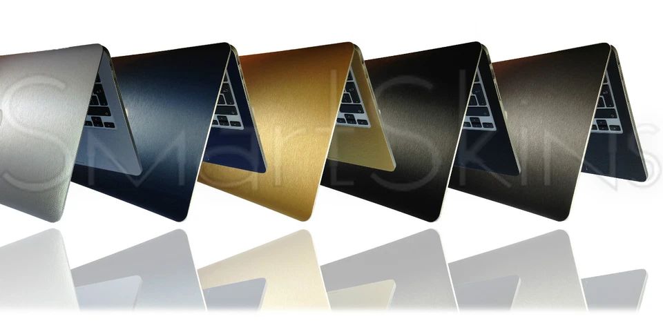 Brushed Metal Skin Kit For MacBook Pro 13" 15"  Stylish Protection Sticker  - Image 1 of 1