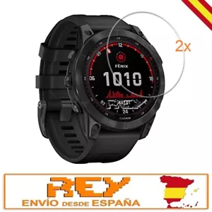 2x plastic screen protector watch GARMIN ENDURO 2 - FENIX 7X 51mm 2x p1750 - Picture 1 of 6