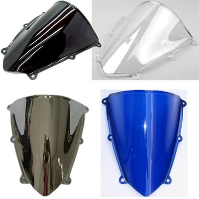 Двойное пузырьковое ветровое стекло для Honda CBR600RR CBR 600 RR 2007-2010 2008 2009 F5 - Изображение 1 из 4