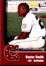2002 San Angelo Colts Team Issue #21 Nestor Smith Fort Myers Florida FL Card