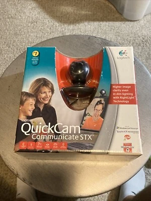 🔥 Logitech QuickCam Communicate STX 961464-0403 Web Cam Skype NIB 🔥 - Image 1 of 4