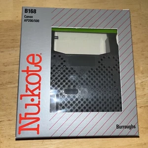 New Nukote B168 Correctable Typewriter Ribbon For Canon AP200 AP500 Black - Picture 1 of 2