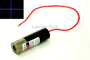 Industrial Violet Blue 405nm 100mw Laser Cross Diode Module w/ Driver In 13x42mm - Picture 1 of 5