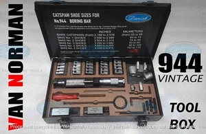 VAN NORMAN 944 VINTAGE COMPLETE TOOL KIT MIC RANGE 2.200 TO 4.200 METAL BOX - Picture 1 of 9