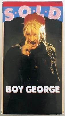 BOY GEORGE Sold RARE 1987 JAPAN ONLY 3TR VHS VIDEO SINGLE W/ INSERT Culture Club - Image 1 of 4