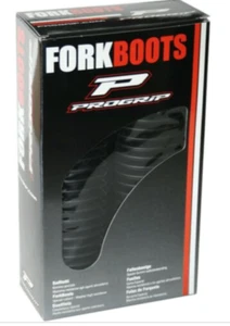 PROGRIPP COPPIA SOFFIETTI FORCELLE MOTO CROSS ENDURO EPOCA 34/37/47 NERO NEW - Picture 1 of 1