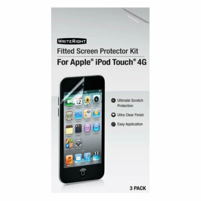 TOTALMENTE NUEVO Kit de Protector de Pantalla Ajustado para iPod Touch 4G CRC92476 - Imagen 1 de 3