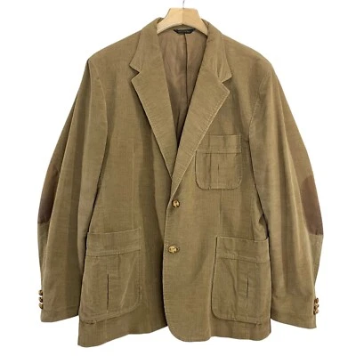 Винтажный Levi's Panatela вельветовый блейзер мужской 44R локоть нашивка Sport пальто куртка - Изображение 1 из 4