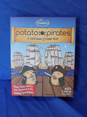 POTATO PITRATES A Card Game of Potato War Think Fun 2018 Ages 7+ - Image 1 of 4