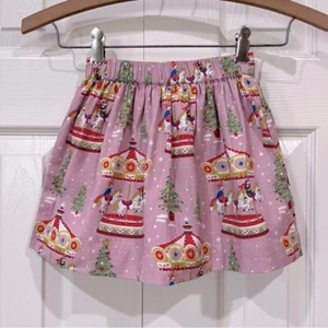 NWT Mini Boden Printed Pull-On Twirly Skirt 3-4 years - Picture 1 of 10